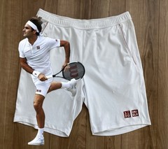 Rare! Roger Federer UNIQLO 2018 Wimbledon Shorts size:L RF
