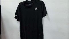 Adidas Men’s Medium Black Climalite Performance T-Shirt Short Sleeve