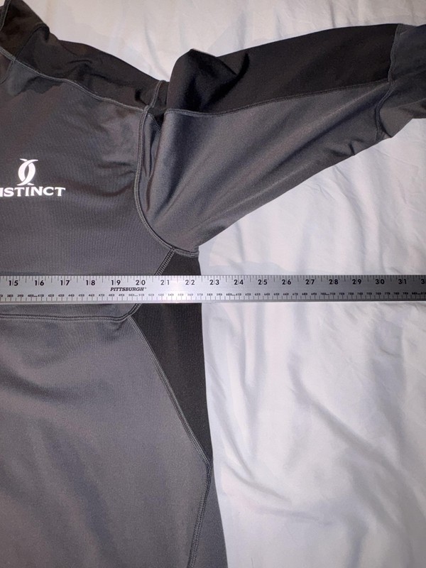 Cabelas Instinct Pullover Mens XL Gray 1/4 Zip Long Sleeve Hunting Base Layer gallery
