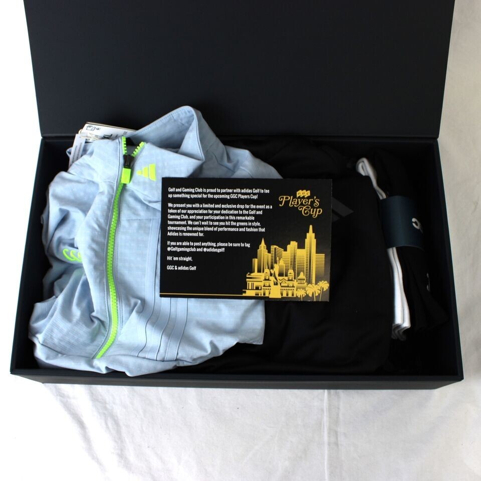 Adidas GGC Player's Cup GIFT SET Jacket Hoodie And Socks Set Mens Size XL NWT gallery
