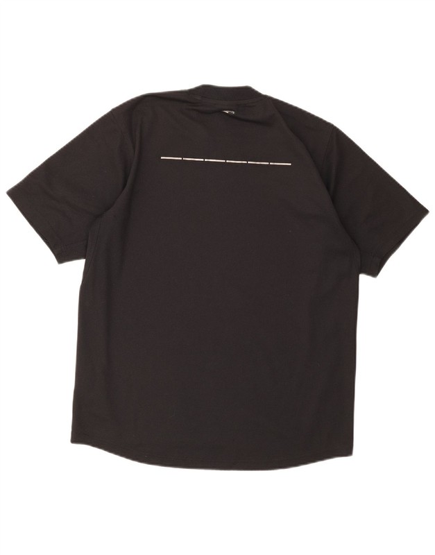 Adidas Mens T-Shirt Top UK 36/38 Small Black Polyester BX06 gallery