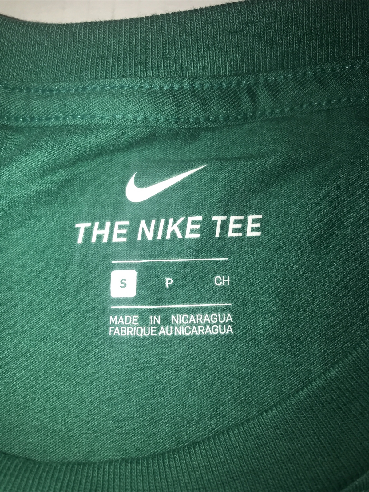 Nike Just Do It JDI T Shirt Men’s Size Small Green White Sportswear AT2745-340 gallery