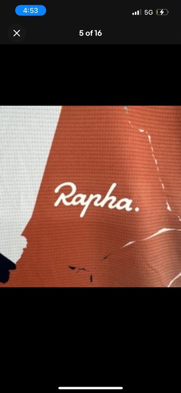 Rapha Explore Technical Shirt Mens Medium Orange Short Sleeve Cycling Athletic gallery