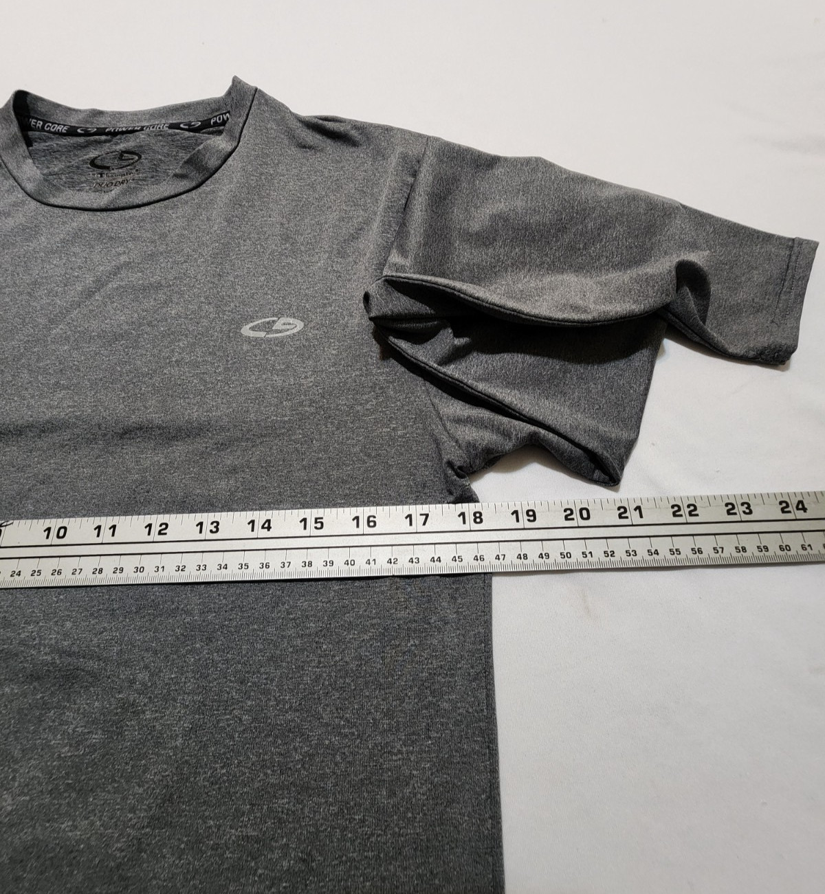 Champion Men's Shirt Duo-Dry Power Core Gray Size L gallery