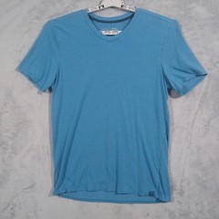 Hylete Mens Tee Shirt Large Short Sleeve Blue