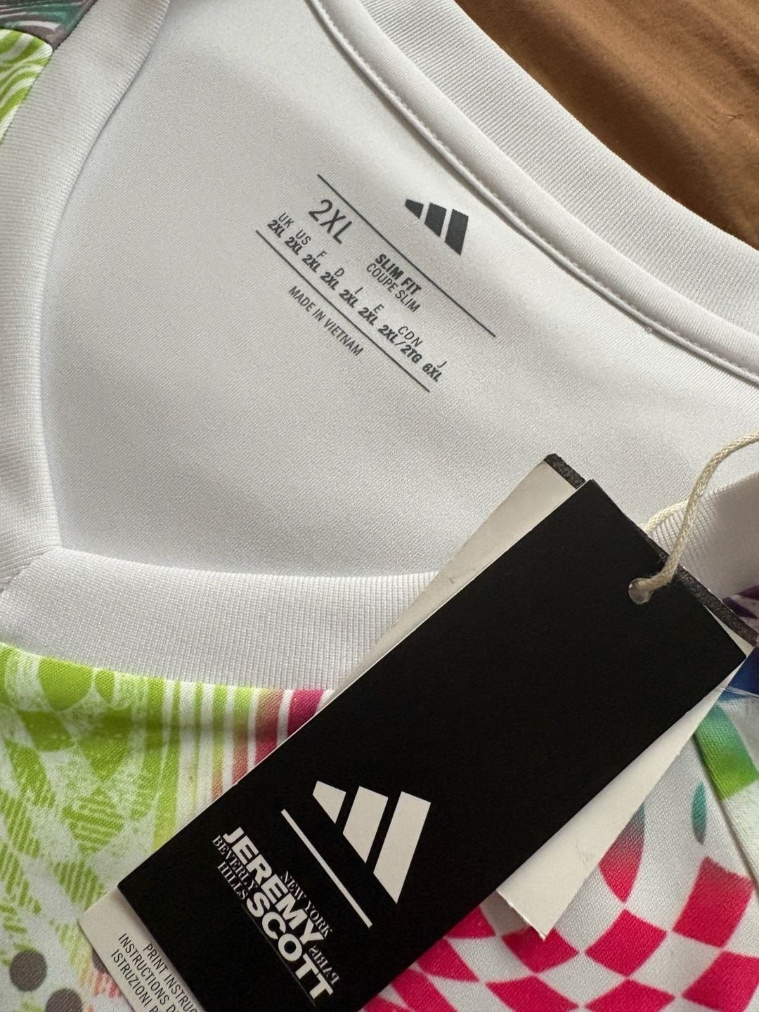 Adidas x Jeremy Scott Men's Pride Tiro Soccer Jersey Multicolor gallery
