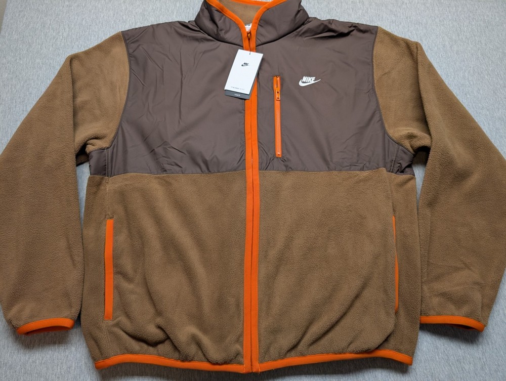 Nike Club Therma-Fit Winterized Jacket Men US Sz L Casual Top IM9453-235