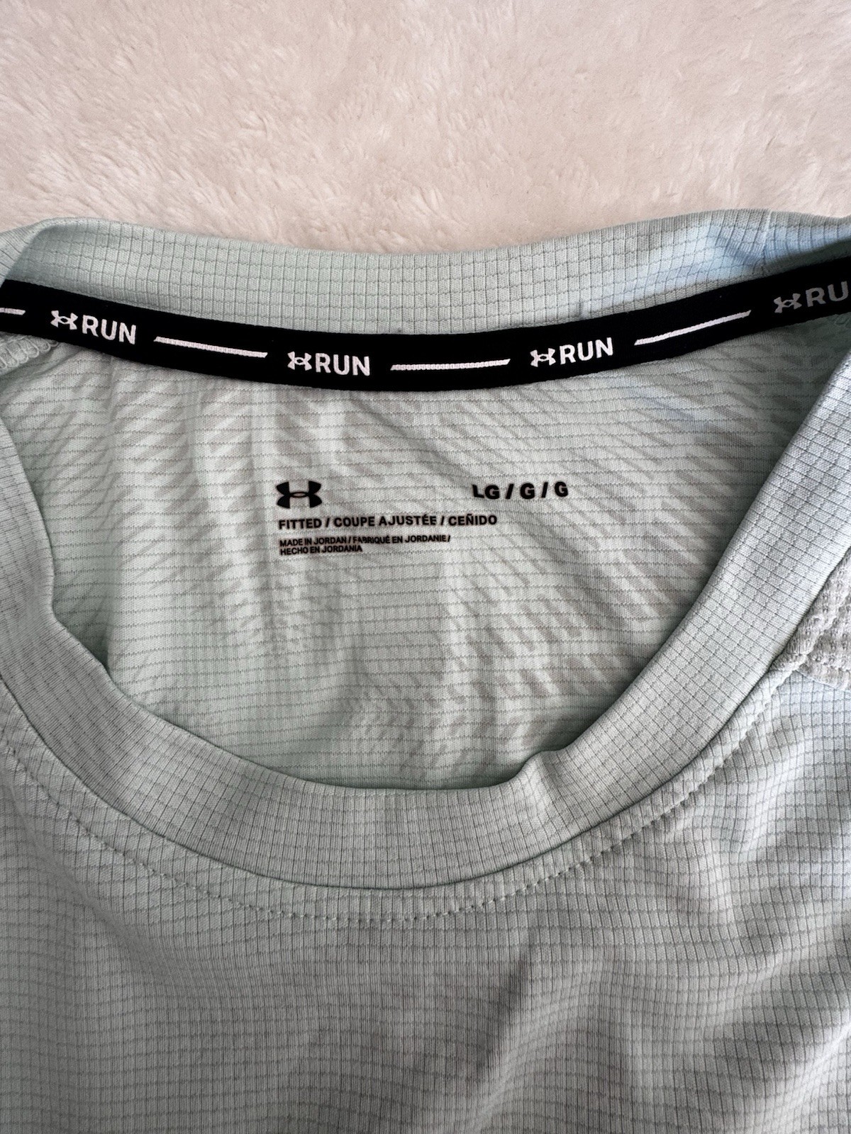 Under Armour Men’s Sage Green Short-Sleeve Performance Tee Size LG gallery