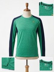 Russell Dri-Power 360 Athletic Fit Long Sleeve Shirt Breeze Heather (260420-04)