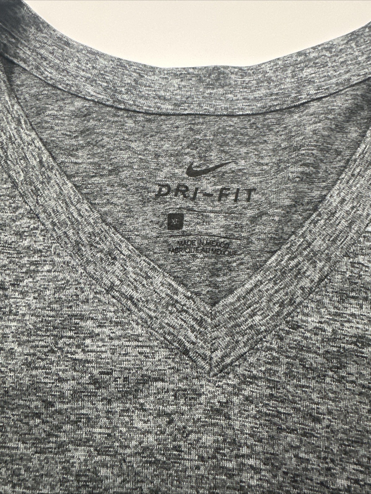 Nike Dri-FIT Anti Odor Shirt Mens XL Running Training Top Heathered(546) gallery