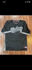 Vintage Y2K Urban JeansWear Black jersey #8 size XXXL