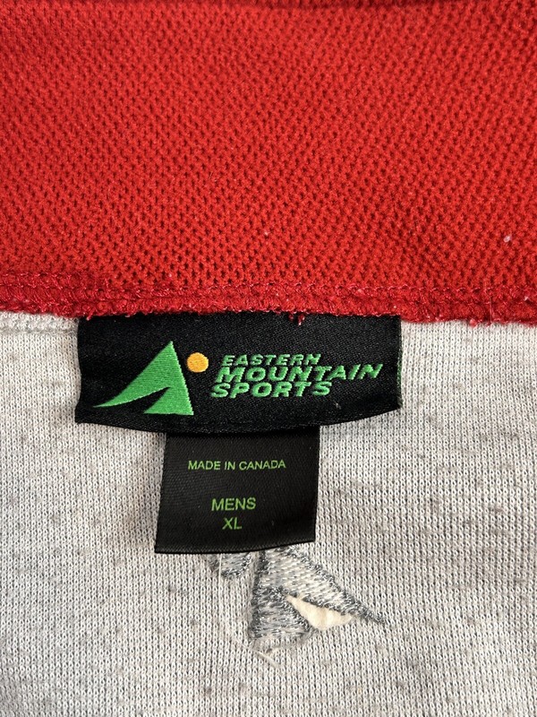 Eastern Mountain Sports Base Layer Tech Wick Mens Size XL Thermo 1/4 Zip Gray gallery