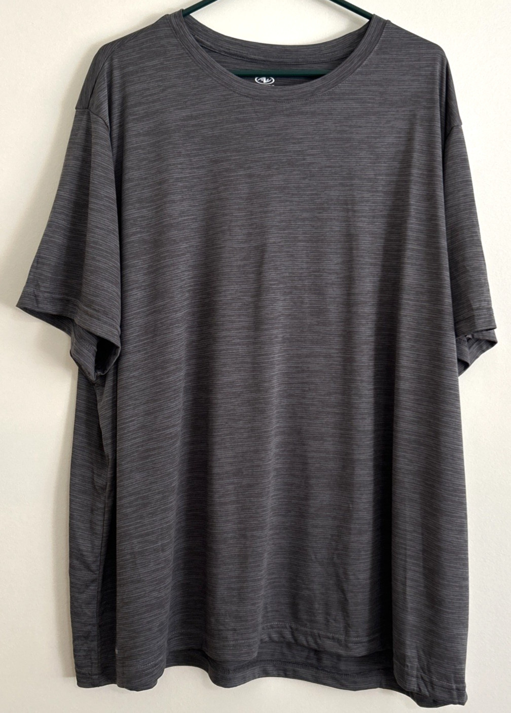 NEW Athletic Works 3X Big Men's Active Crewneck Short Sleeve T-Shirt Poly Tee gallery