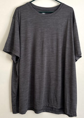 NEW Athletic Works 3X Big Men’s Active Crewneck Short Sleeve T-Shirt Poly Tee