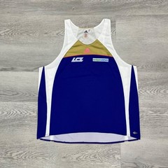 Vintage 1999 Adidas Equipment LCZ Zurich Switzerland Running Singlet Tank Top XL