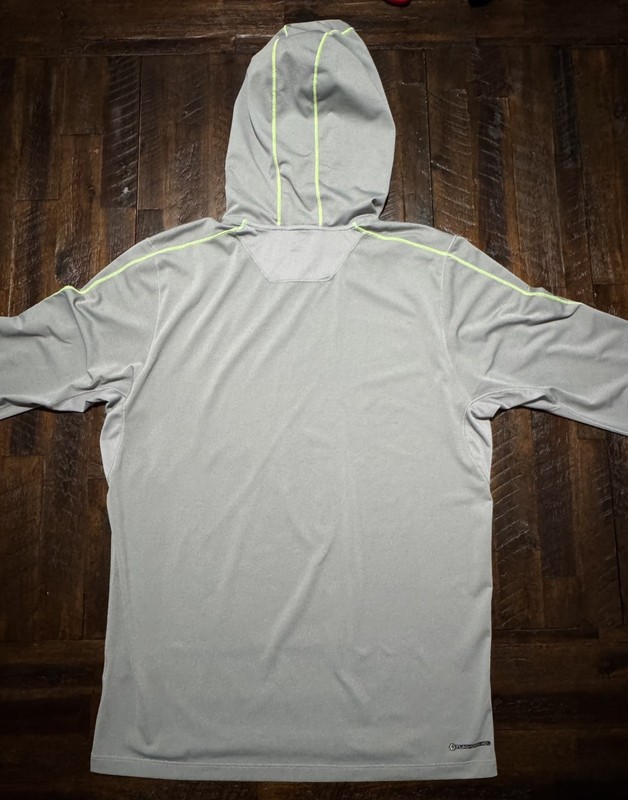 The North Face Pullover Men’s S Grey/Green Mountain Athletics FlashDry-XD #0011 gallery