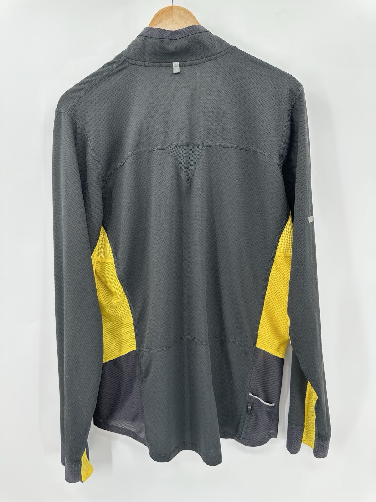 Nike Lance Armstrong Live Strong Pullover Long Sleeve Adult Large Black Yellow gallery
