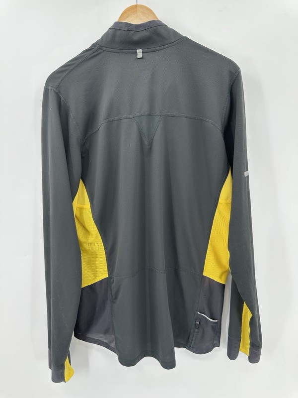 Nike Lance Armstrong Live Strong Pullover Long Sleeve Adult Large Black Yellow gallery