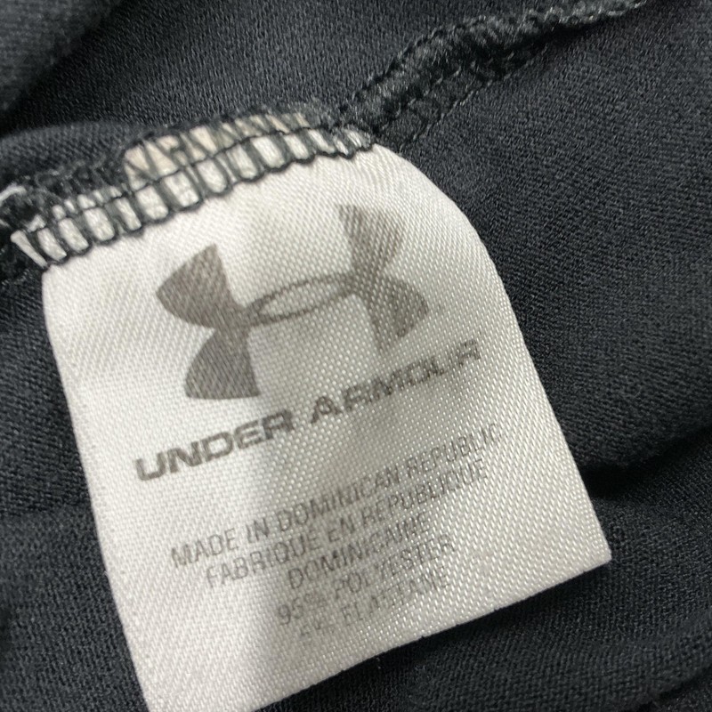 Under Armour Shirt Mens SZ XL Black Semi Sheer Raglan Athletic Performance Tee gallery