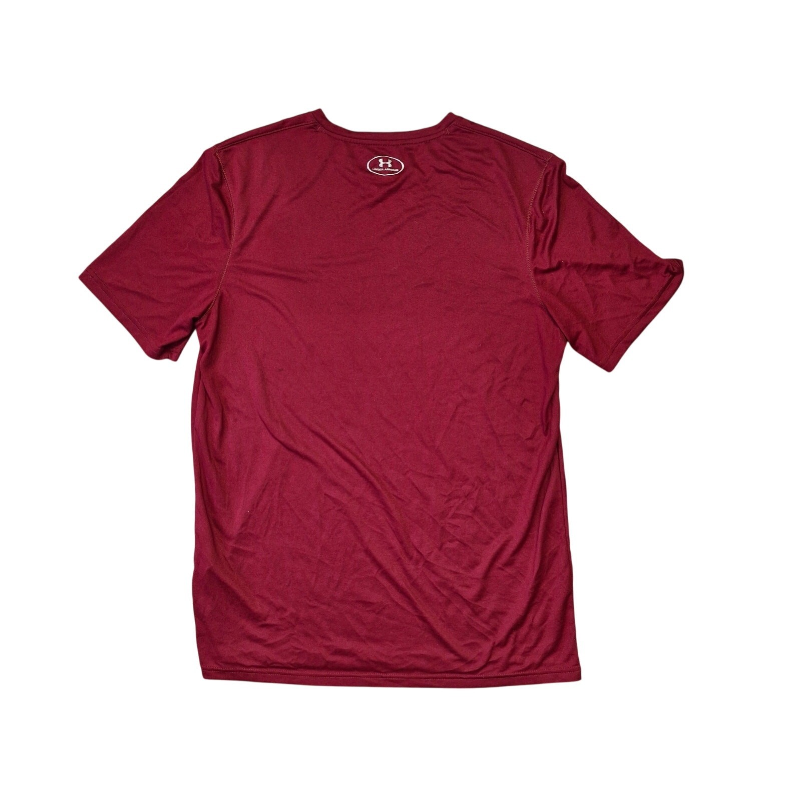 Under Armour Cardinal Red Team Tech Loose Tee Mens Small gallery