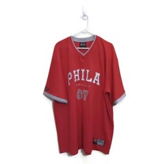 East II West Phila Streetball Basketball Men Pullover Jersey Shooting Shirt XXL