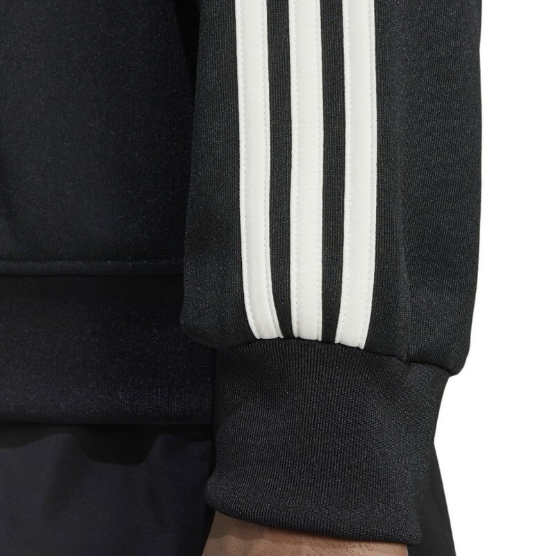 Adidas Originals Adicolor Black Funnel Neck Track Top Jacket Men Size New IZ4803 gallery