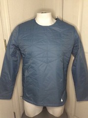 Nike Thermore Run Division Tech pullover jacket sz L blue 929822 468