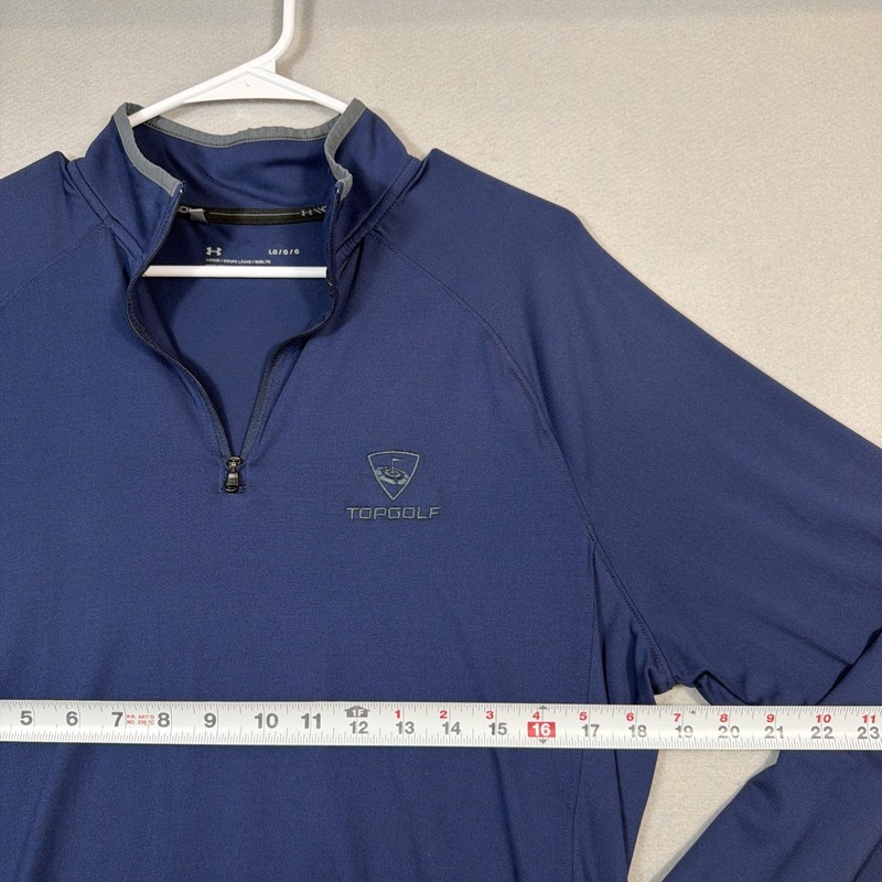 Top Golf Under Armour Storm 1/4 Zip Pullover Sweatshirt Mens Size Large gallery
