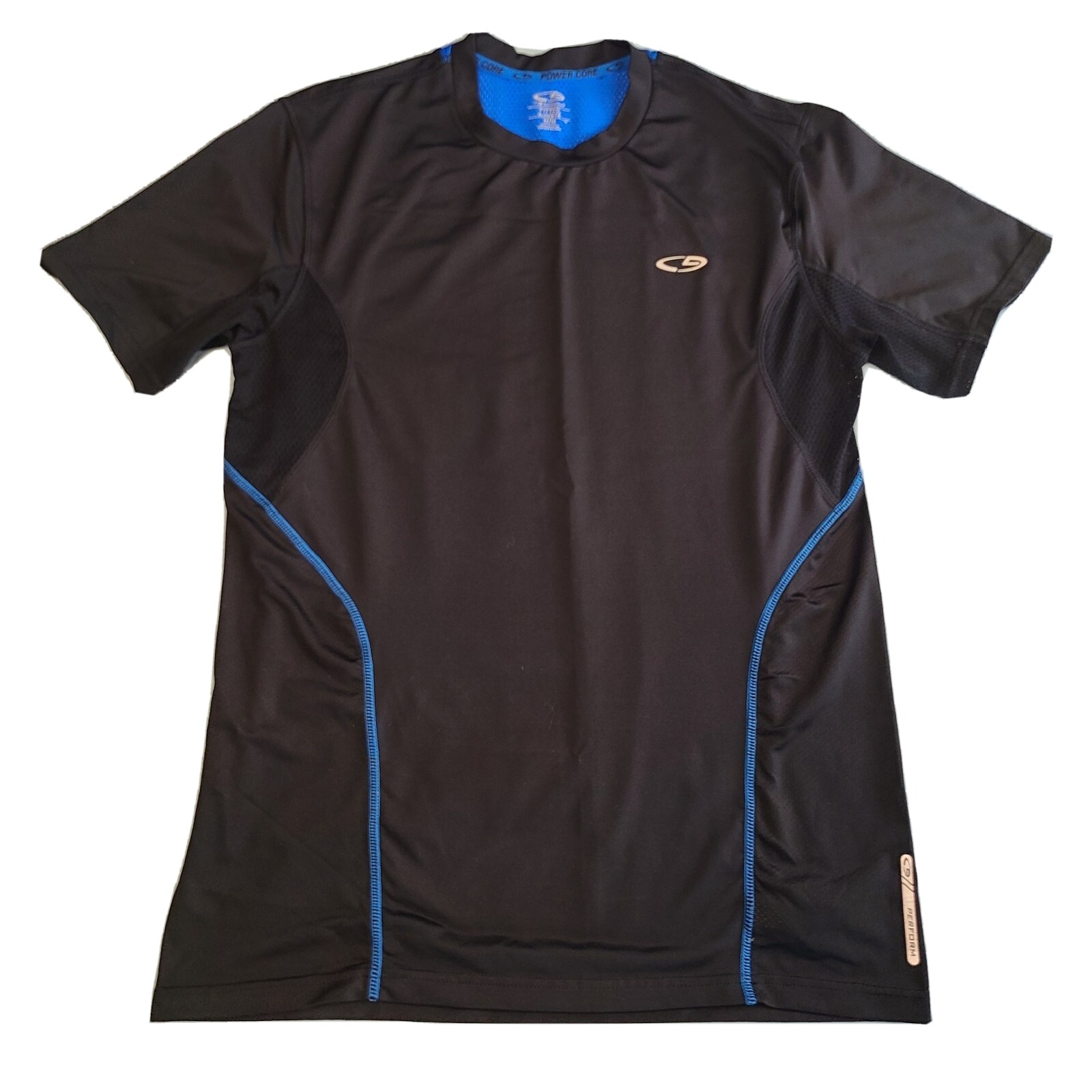 C9 By Champion Black Fitted Power Core T Shirt Men's Size M gallery
