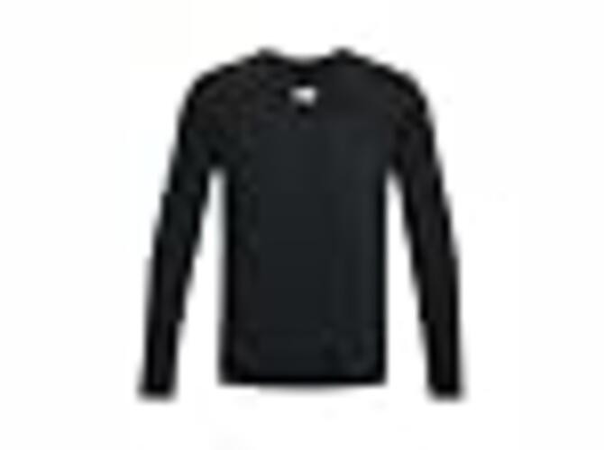 Under Armour Men's Team Tech Long Sleeve T Shirt Black White Size 4XL gallery