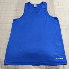 TITLE Boxing Men’s Blue Sleeveless Aerovent Tank Top Lightweight Mesh Size S
