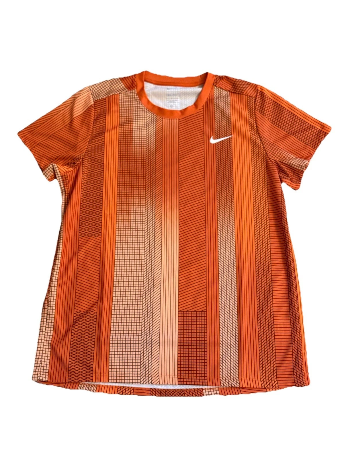 MEDIUM Nike Court Victory Dri-FIT Tennis Shirt Orange HM6505-893 Men’s NEW gallery