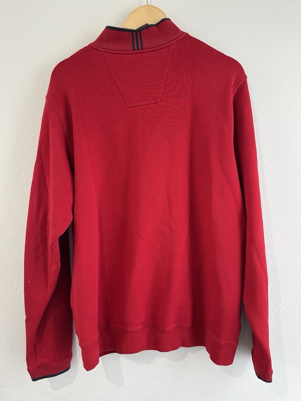 Adidas Performance Light-weight Quarter Zip Pull Over Adult Size MEDIUM gallery