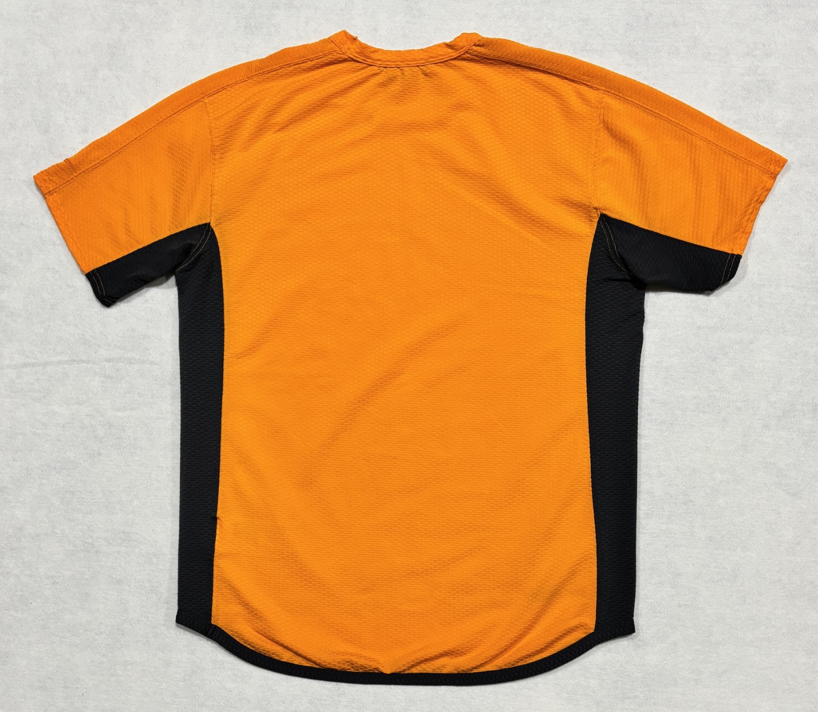 Nike Sphere Activewear Pullover Short Sleeve Thermal Knit Shirt Mens L Orange gallery