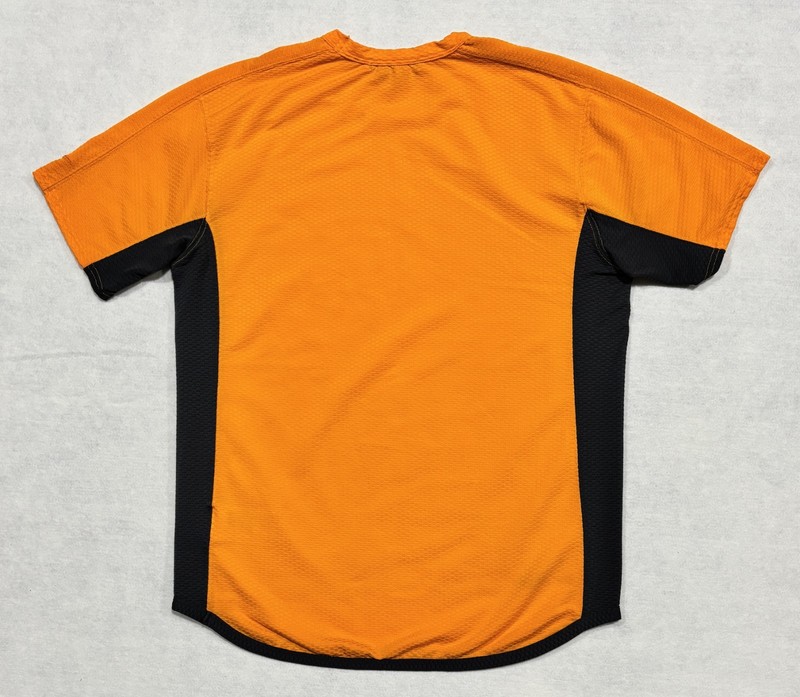Nike Sphere Activewear Pullover Short Sleeve Thermal Knit Shirt Mens L Orange gallery