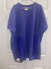 Nike Yoga Mens Dri-FIT Short Sleeve Top DH1927-499 Mens Nwt Medium