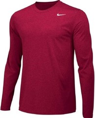 Nike Men’s Dry Training Top Team Crimson/Cool Grey, Small
