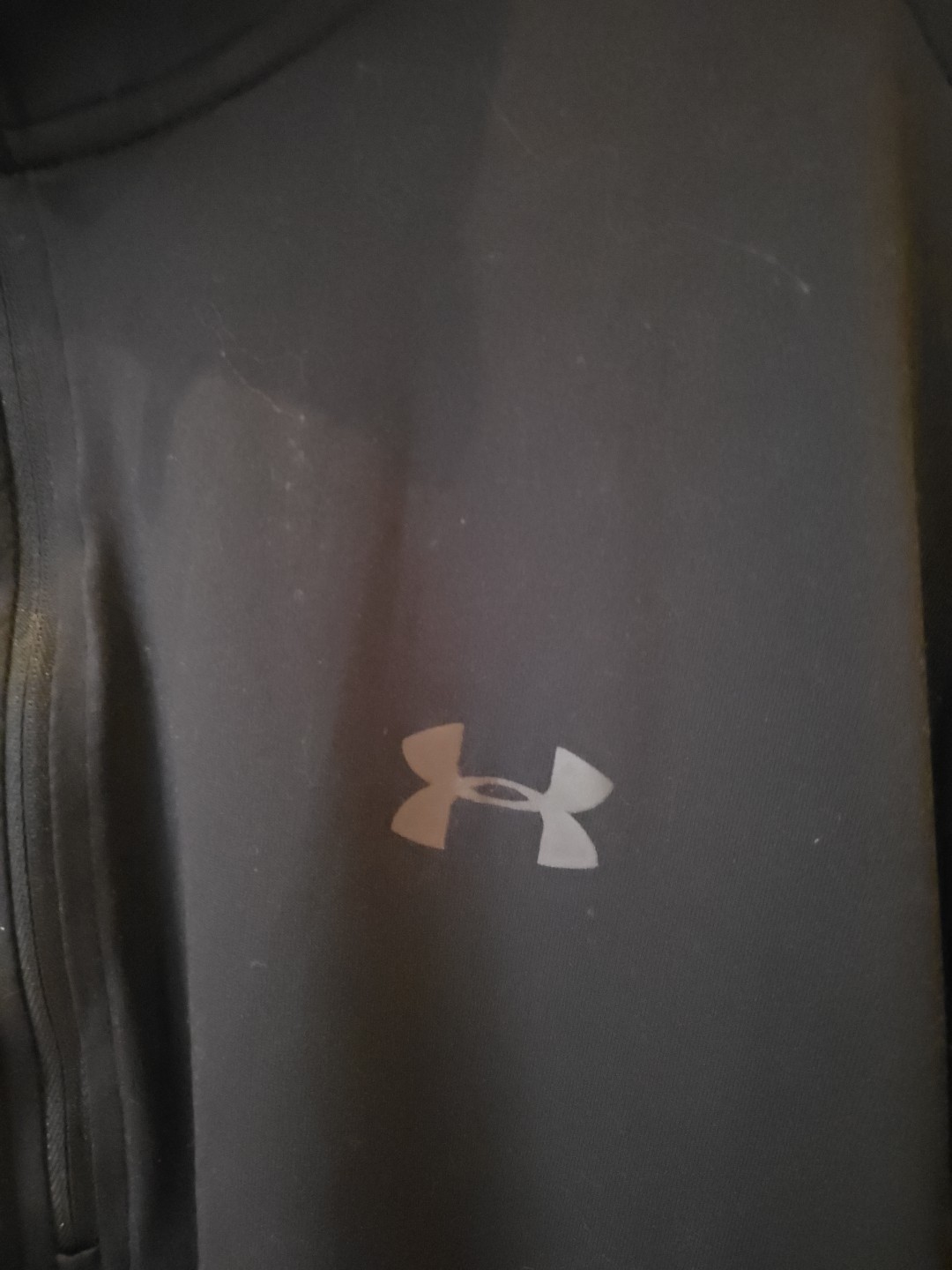 New Men's UNDER ARMOUR Tech ½ Zip LS Loose Shirt Top BLACK 4XL 4TG 4EG Big Man gallery
