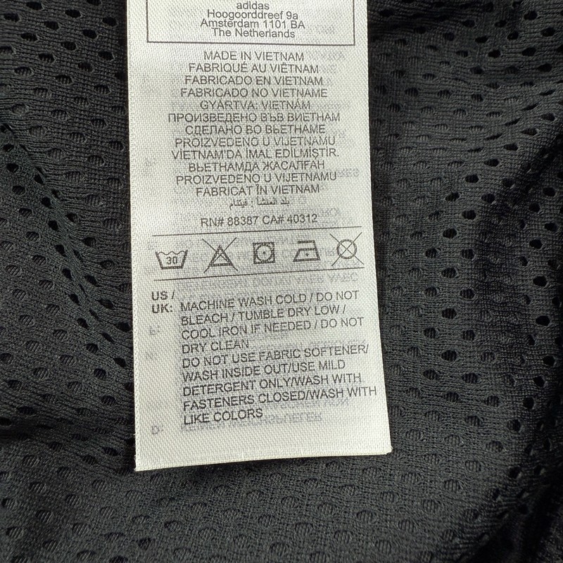 adidas Mens VRCT Collegiate Pullover Track Top Jacket Black Size Small NEW gallery