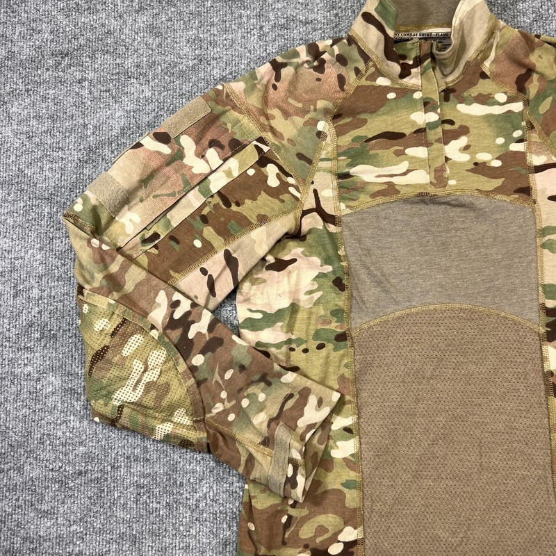 Army Combat Shirt Mens Small Multicam 1/4 Zip Long Sleeve FR Tactical gallery