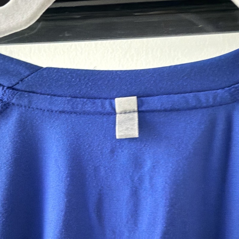 Nike Dri-FIT Men’s Crew Neck Long Sleeve Polyester Pullover T-Shirt Blue M gallery