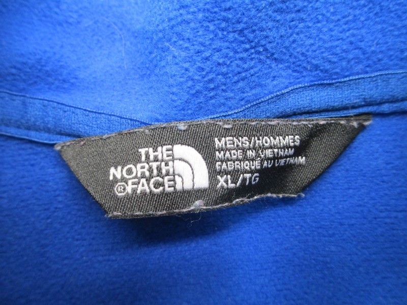 The North Face Size XL Mens Blue 1/2 Zip Soft Shell Hiking Outdoor Pull Over 110 gallery