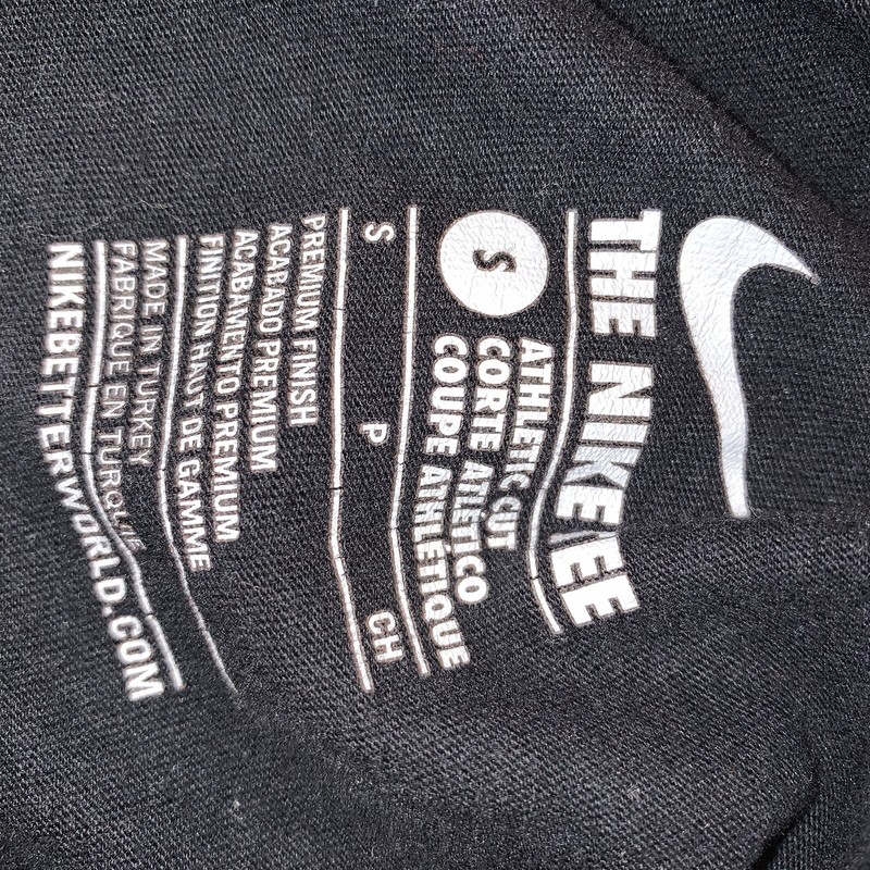NEW BLACK THE NIKE TEE With Front Pocket Camo T Shirt Adult Men’s Size S gallery