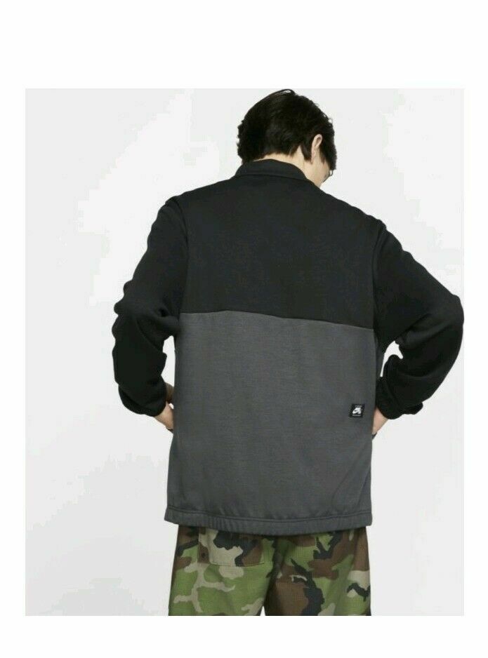 Nike SB Dry Track Jacket Black/Anthracite/Wht Dri-Fit Men's XS NWOT AT3639-010 gallery