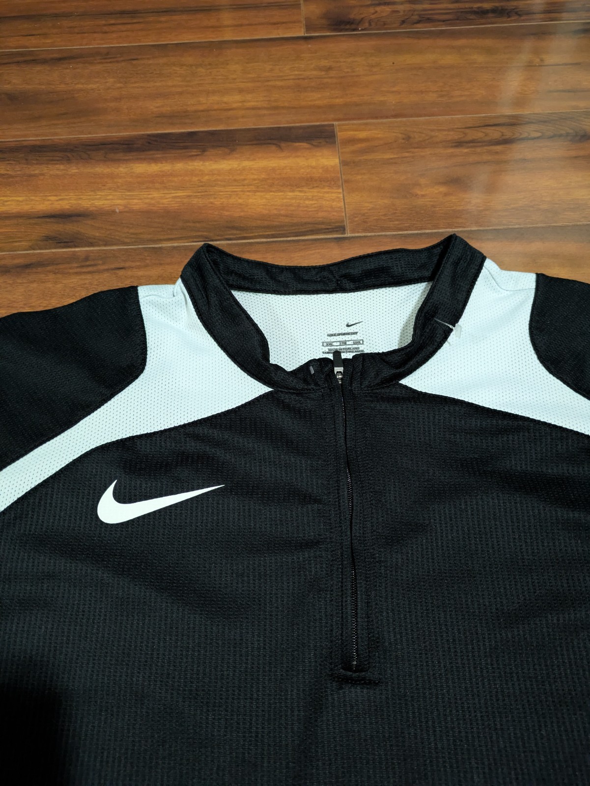 Vintage Nike Dri Fit 1/4 Training Pullover Top Running Golf Cycling Mens XXL gallery