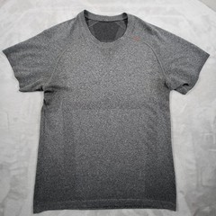 Lululemon Metal Vent Tech 2.0 Shirt Mens Small Gray Heather Short Sleeve Gym
