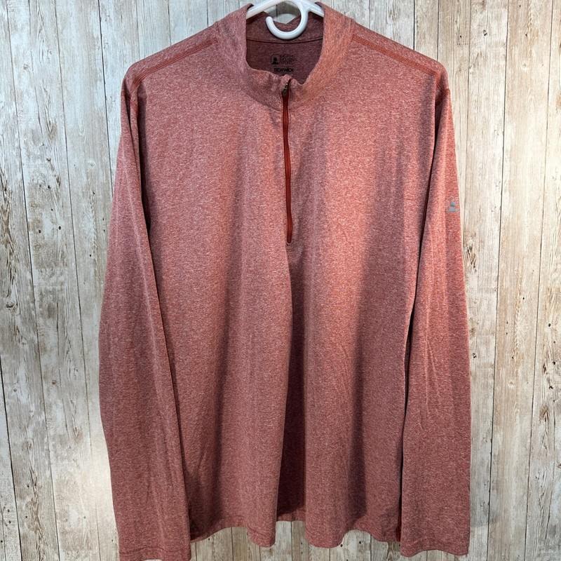 Eastern Mountain Sports Mens Sz XL Quarter Zip Pullover Lot of 2 Grey & Orange gallery