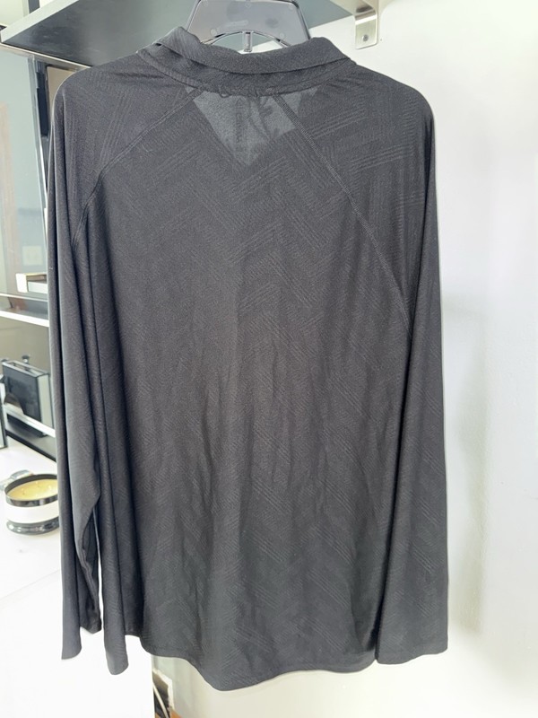 Gerry Men’s Activewear Pullover 1/4 Zip Long Sleeve Polyester Black XXL gallery