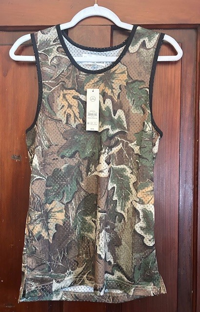 NWT Athletic Works White & No Boundaries Camo Men's Athletic Tank Tops Size XS gallery