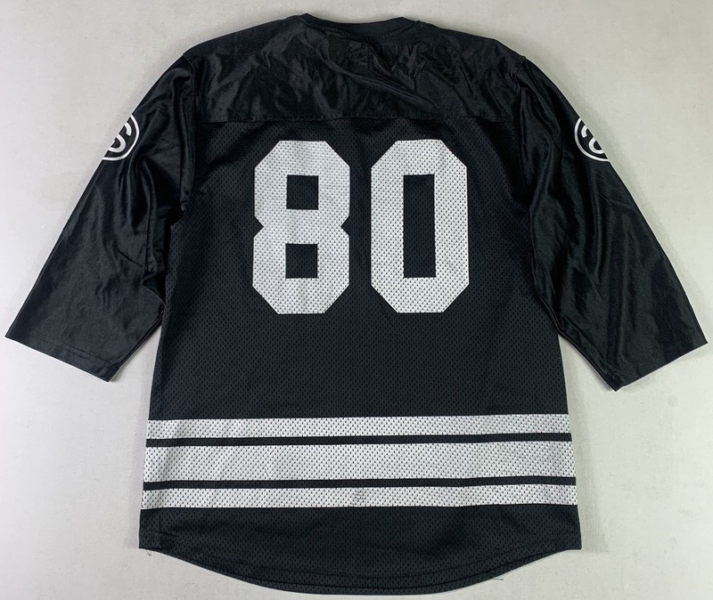 Stussy Jersey Mens Large black 80 Y2K All City Champs Mesh Long Sleeve gallery